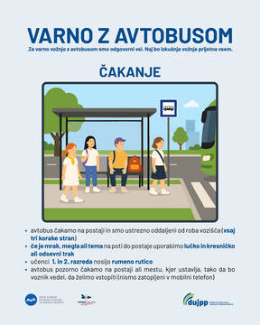 Varno z avtobusom